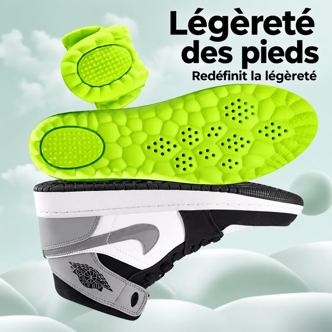 Semelles Confort & Posture +3,5 cm — Plus de soutien à chaque pas 10