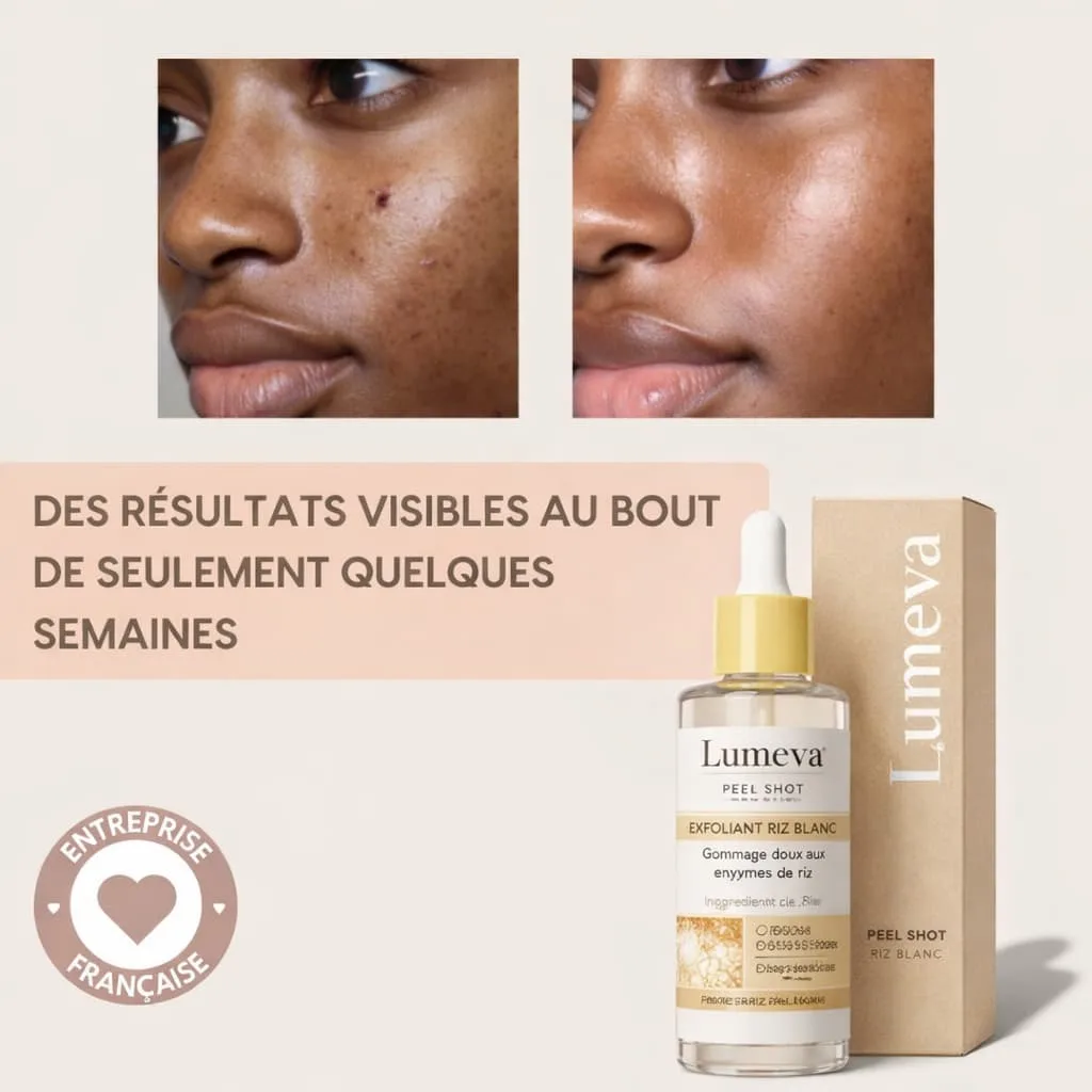 Peel Shot au Riz – Retrouvez une Peau Lisse, Nette et Lumineuse 4