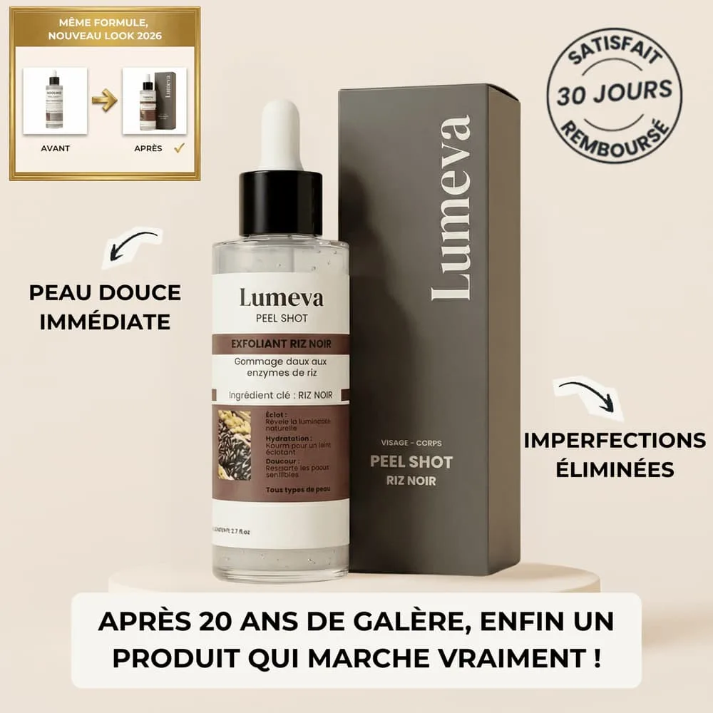 Peel Shot au Riz – Retrouvez une Peau Lisse, Nette et Lumineuse 7