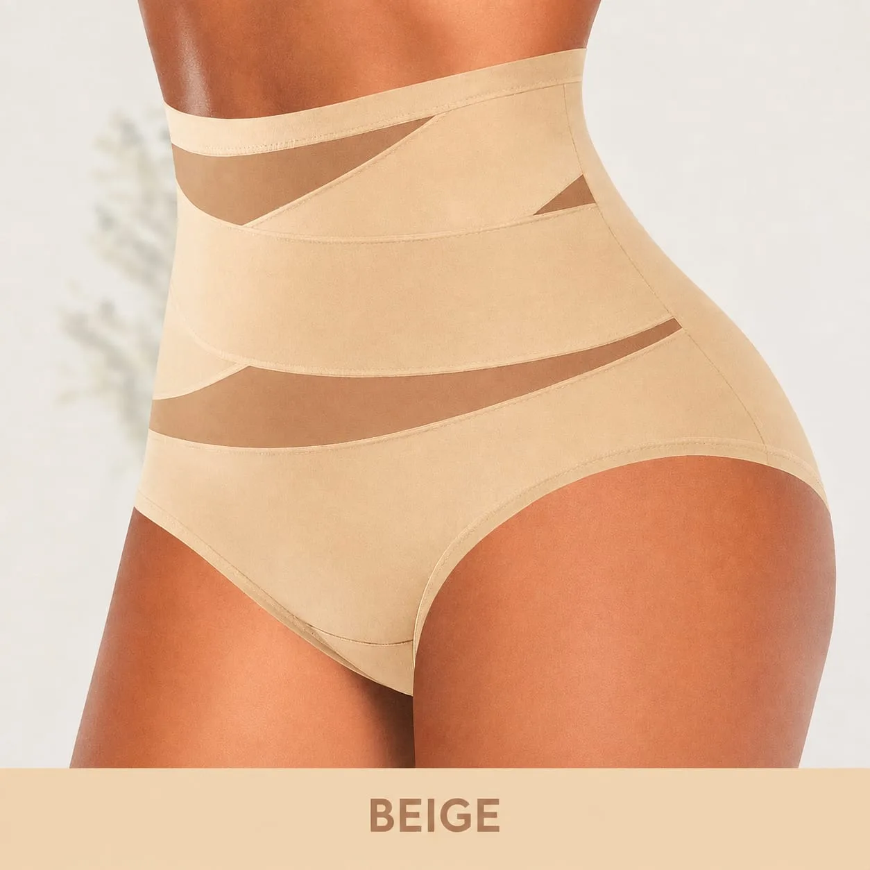 Culotte Gainante Taille Haute - Lingerie Sculptante Sans Couture (Effet Ventre Plat) 6