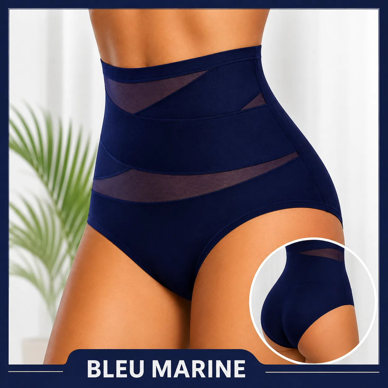 Culotte Gainante Taille Haute - Lingerie Sculptante Sans Couture (Effet Ventre Plat) 5
