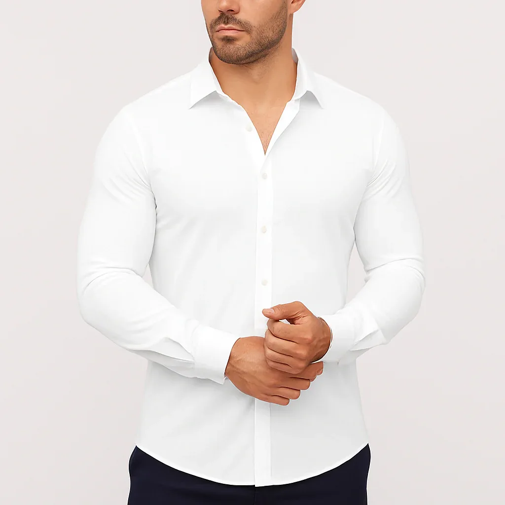 Chemise Infroissable Premium ·  Pack Élégance Sans Effort 8
