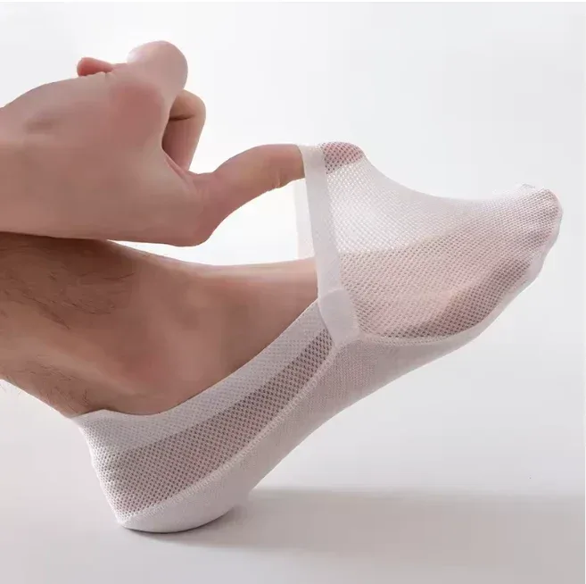 Chaussettes Invisibles Anti-Glisse Respirantes BRIK UNDER : 5 paires 2